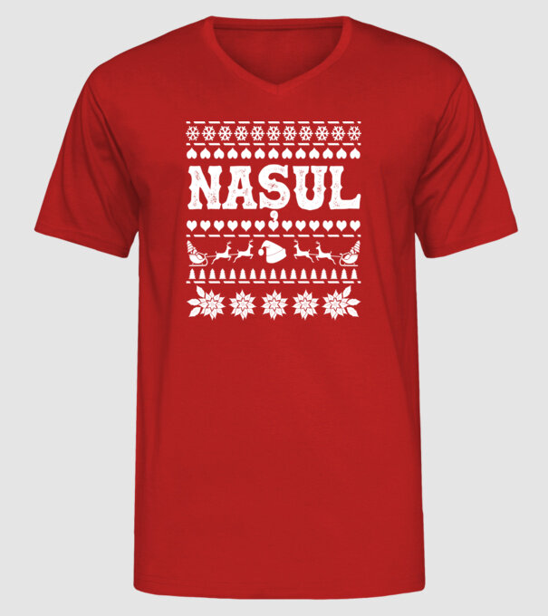 Nașul model roșu pe tricou