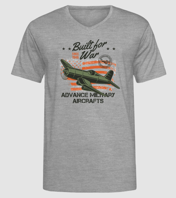 Avioane model gri pe tricou
