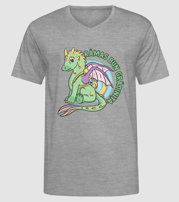 Rămas bun grădiniță model gri pe tricou