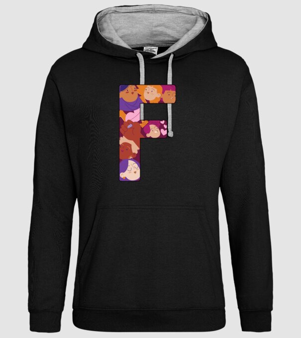 Feminism model negru pe tricou