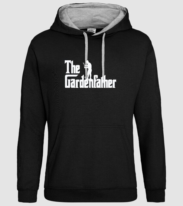 The Gardenfather model negru pe tricou