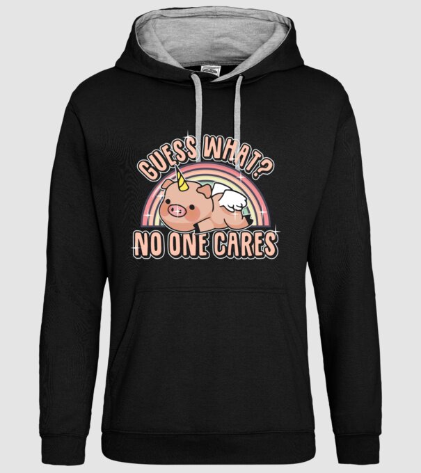 Guess what purcel model negru pe tricou