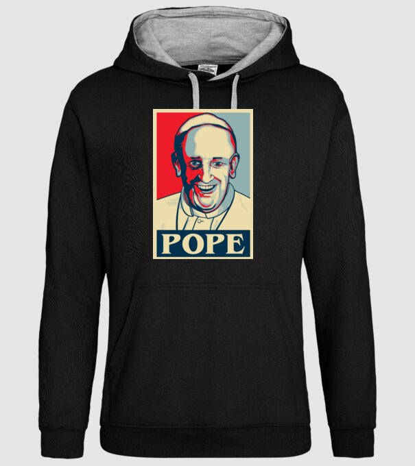 Poster Papa model negru pe tricou