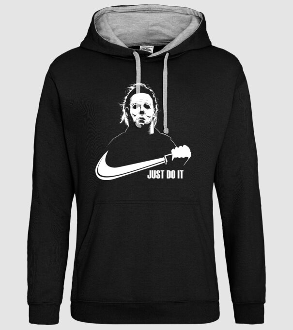Serial killer model negru pe tricou