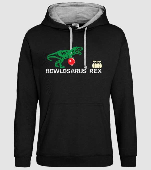Trex model negru pe tricou