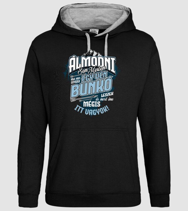 Ticălos bătrân model negru pe tricou
