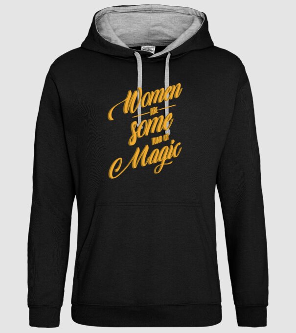 Women are magic model negru pe tricou