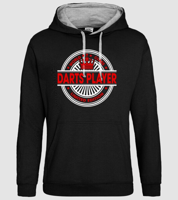 World class DARTS model negru pe tricou