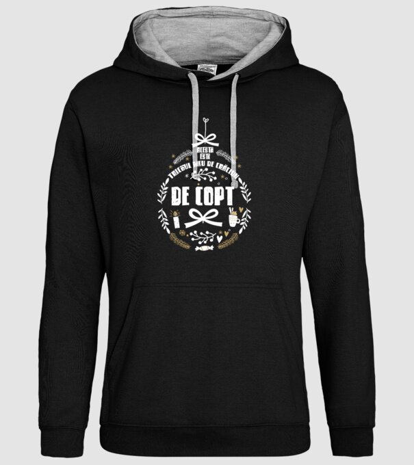 acesta este tricoul meu de Crăciun_de copt model negru pe tricou