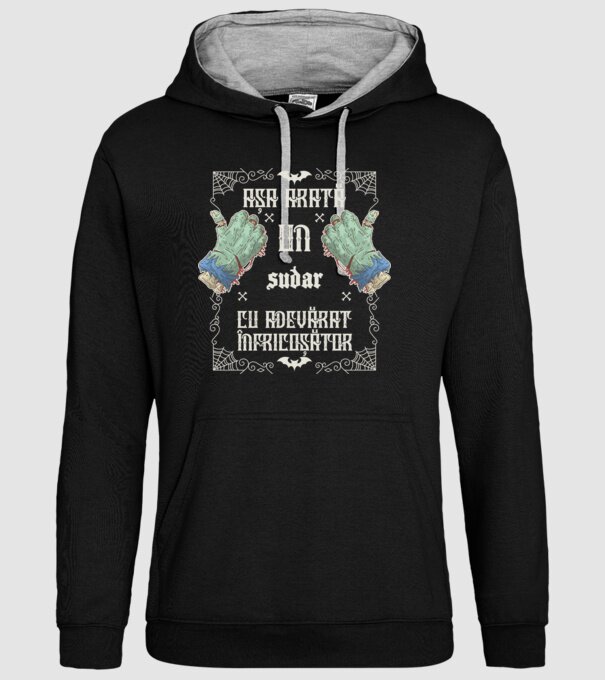 Așa arată un SUDAR cu adevărat înfricoșător model negru pe tricou