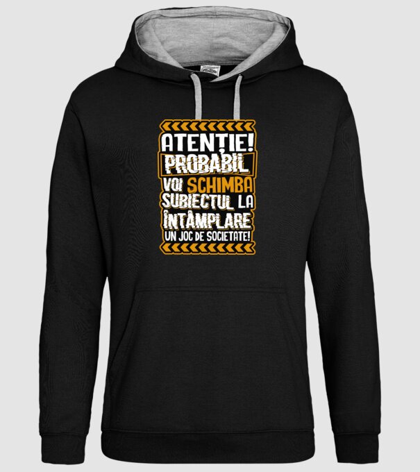 Atenție, probabil voi schimba subiectul la întâmplare pe șah model negru pe tricou