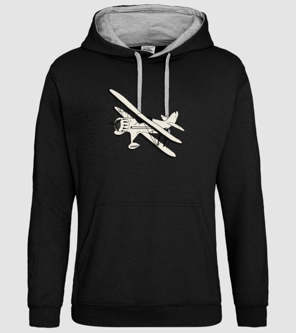 Avioane model negru pe tricou