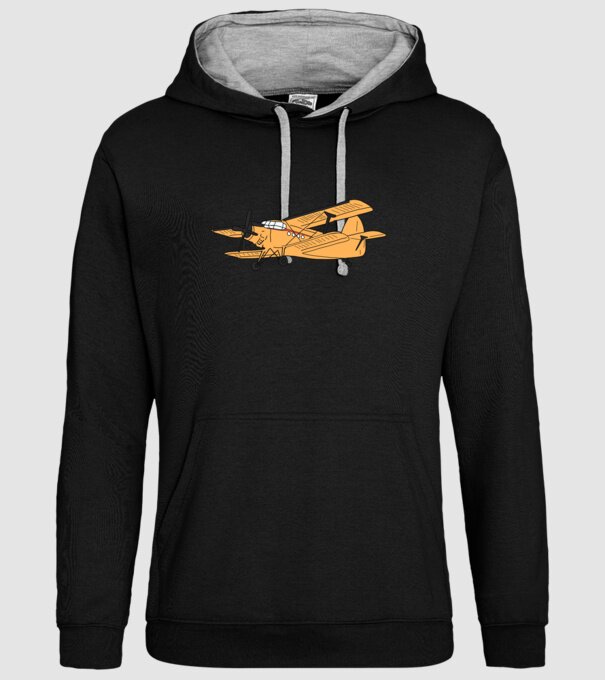 Avioane model negru pe tricou