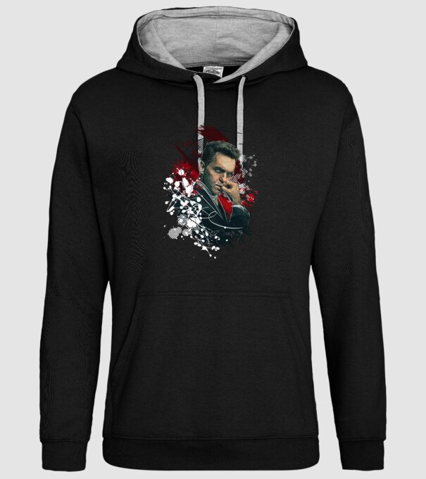 berlin poster model negru pe tricou