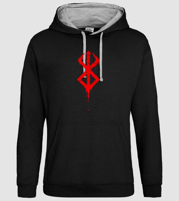 Berserk logo model negru pe tricou