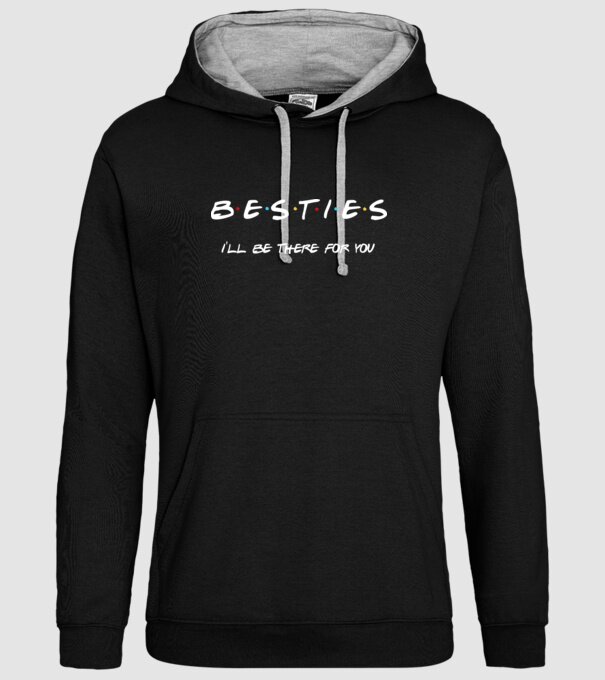 Bride Friends Besties model negru pe tricou