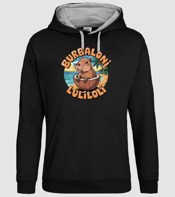 Burbaloni Luliloli model negru pe tricou