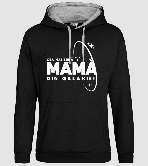 Cea mai bună bunică din Galaxie! model negru pe tricou
