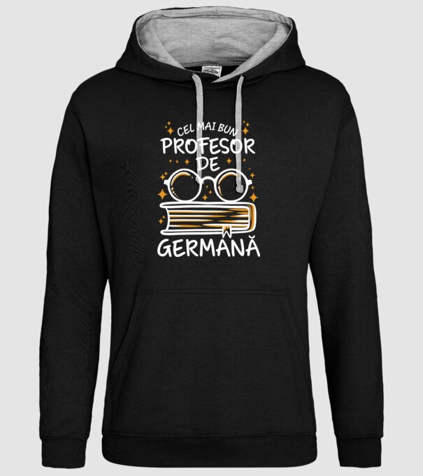 Cel mai profesor germană model negru pe tricou