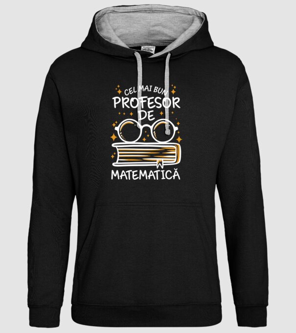 Cel mai profesor matematică model negru pe tricou