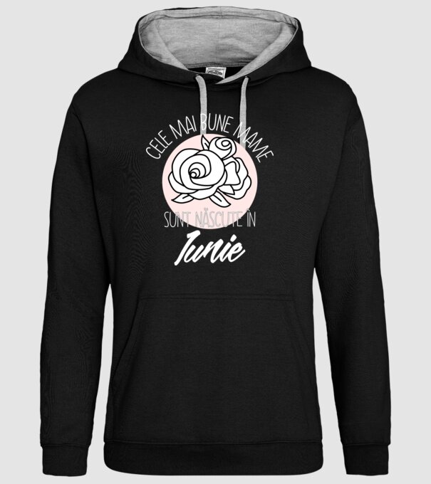 Cele mai bune mame sunt născute în Iunie model negru pe tricou