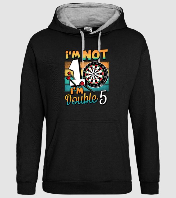 Darts Birthday 10 years old model negru pe tricou