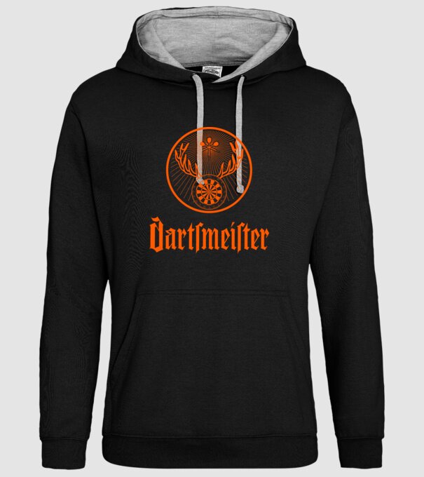 Dartsmeister Dark model negru pe tricou