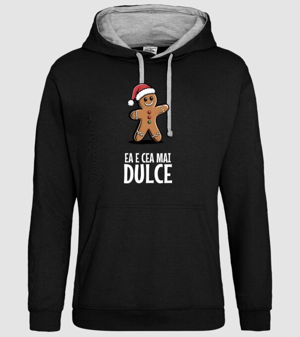 Ea e cea mai dulce Negru model negru pe tricou