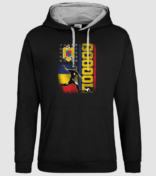 GOOOL model negru pe tricou