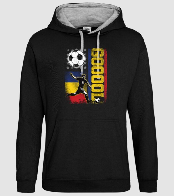 GOOOL model negru pe tricou