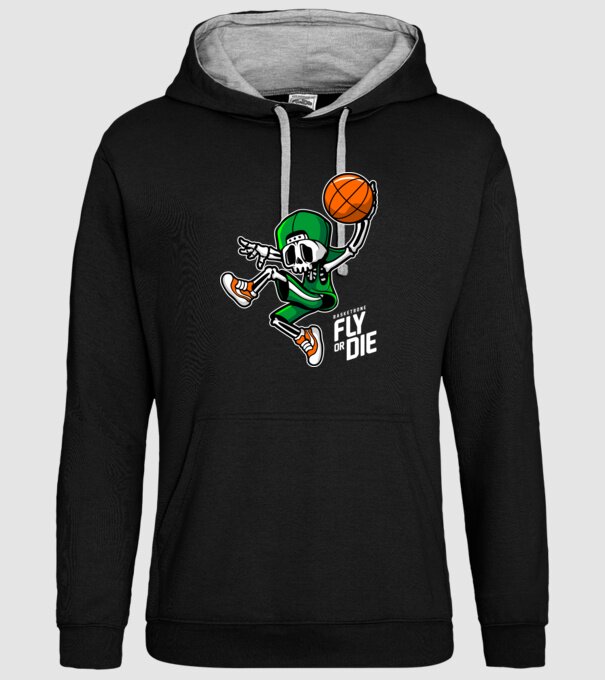 Graffiti model negru pe tricou