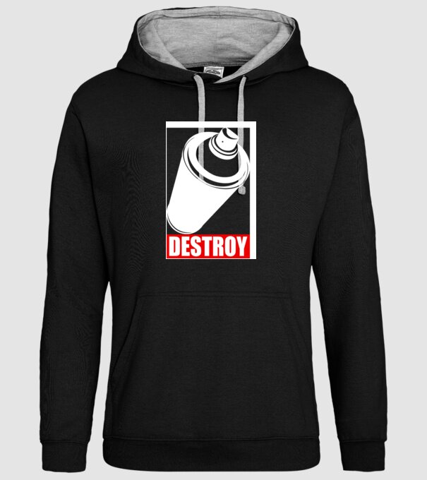 Graffiti model negru pe tricou