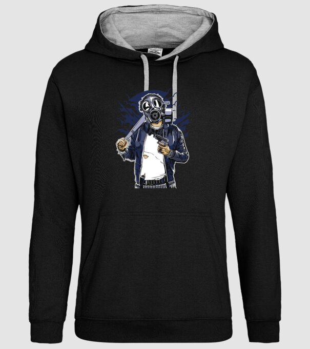 Graffiti model negru pe tricou