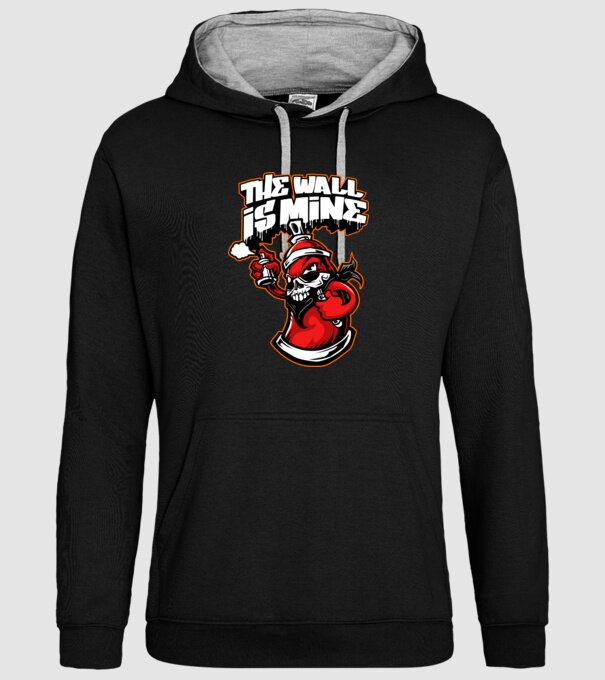 Graffiti model negru pe tricou