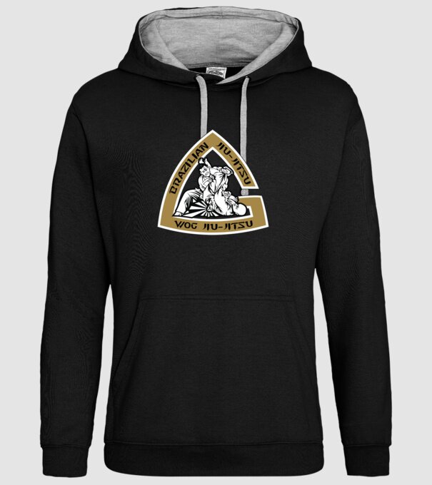 Jiu Jitsu model negru pe tricou
