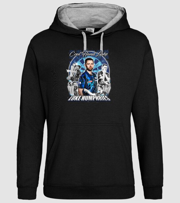 Luke Humphries Cool hand Luke model negru pe tricou