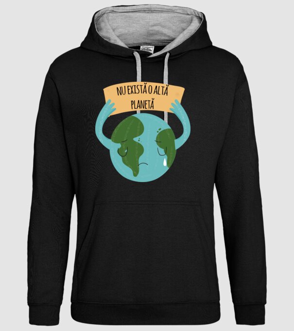 nu există o altă planetă model negru pe tricou