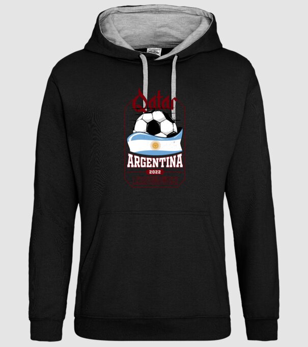 Qatar teams Argentina model negru pe tricou