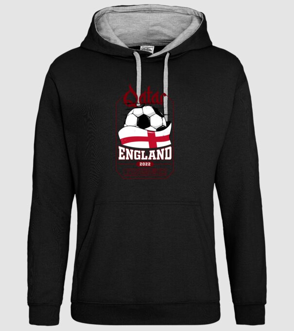 Qatar teams England model negru pe tricou