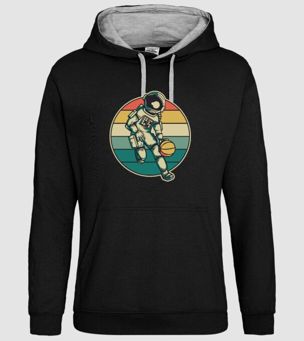 SpaceBall model negru pe tricou