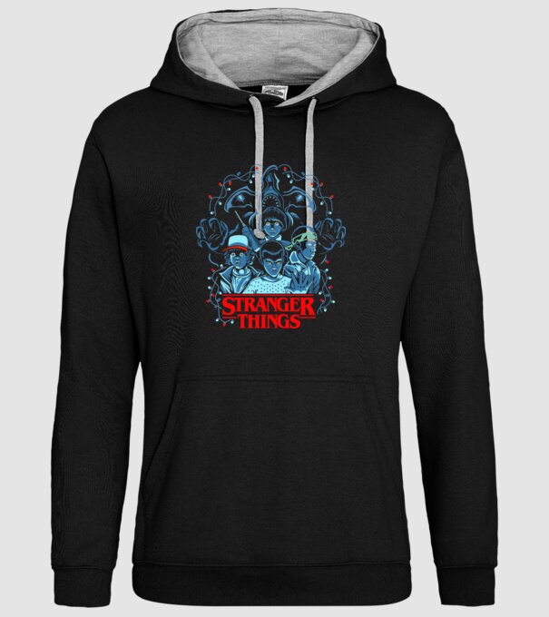 ST model negru pe tricou