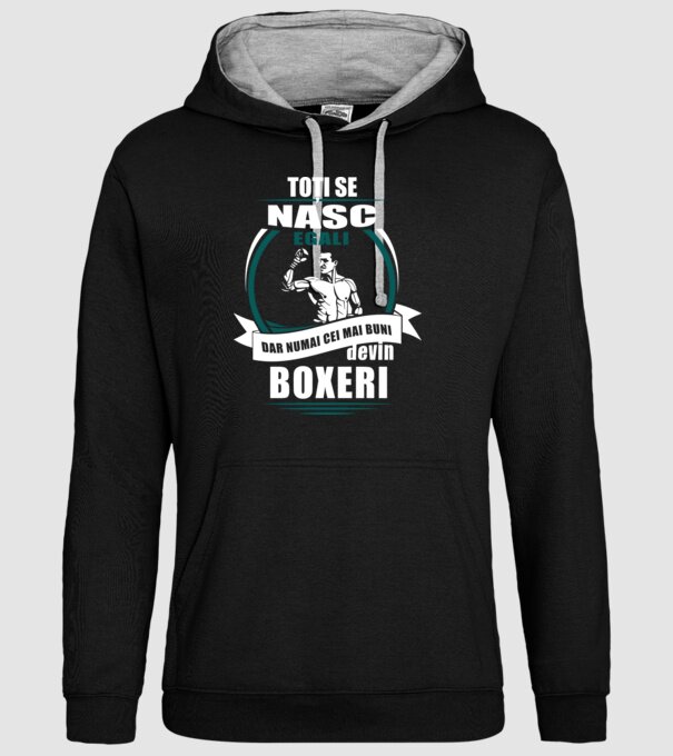 toți se nasc egali, dar numai cei mai buni devin boxeri model negru pe tricou