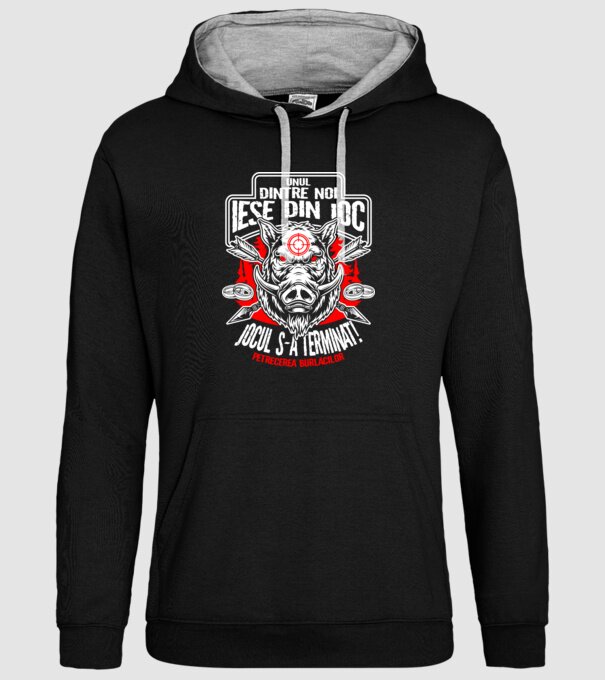 Unul dintre noi iese din joc - jocul s-a terminat - petrecerea burlacilor model negru pe tricou
