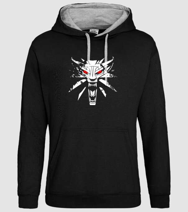 Witcher model negru pe tricou