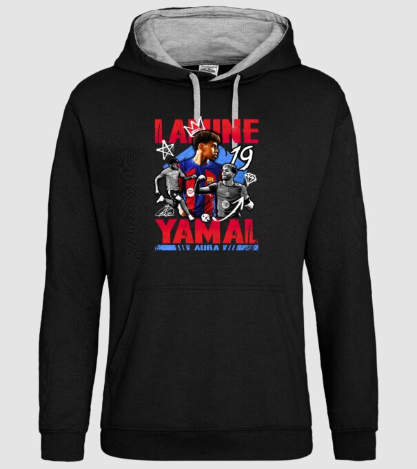 Yamal tribute model negru pe tricou