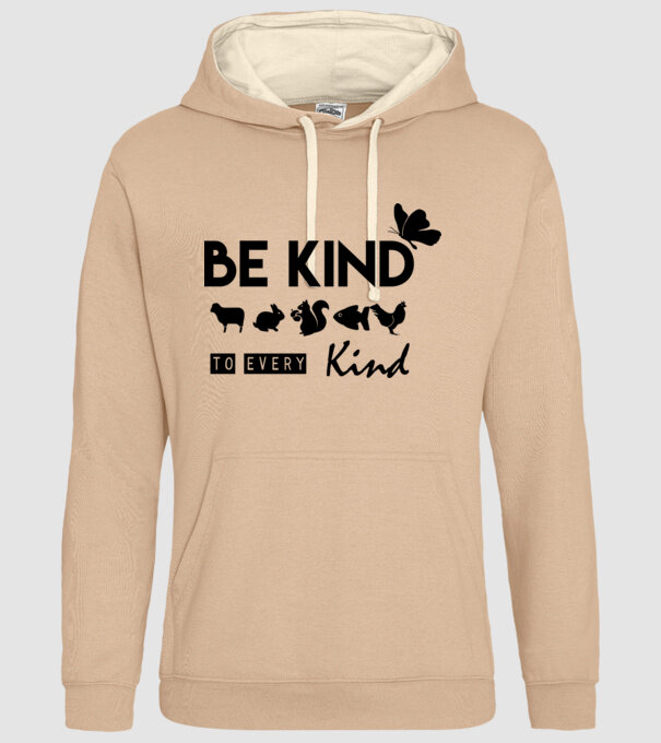Be kind to every kind model nisipiu pe tricou
