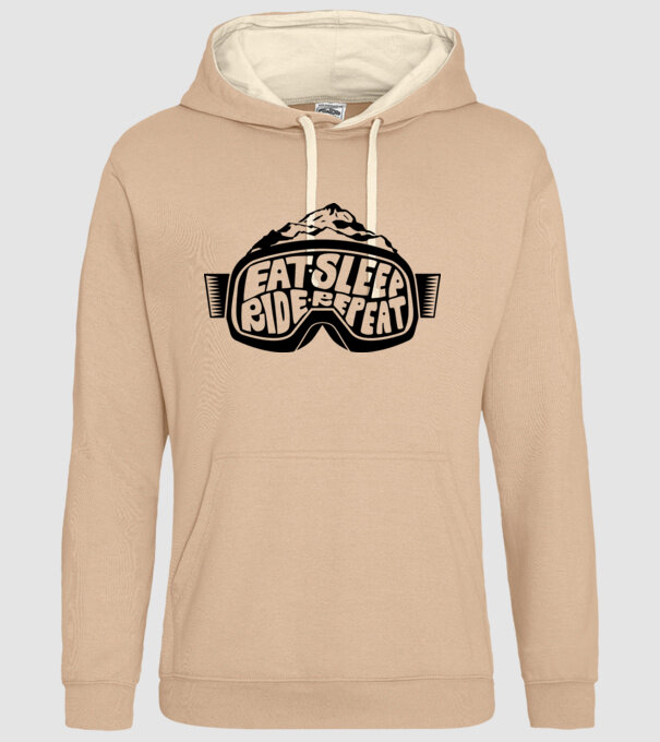 Eat sleep ride repeat model nisipiu pe tricou