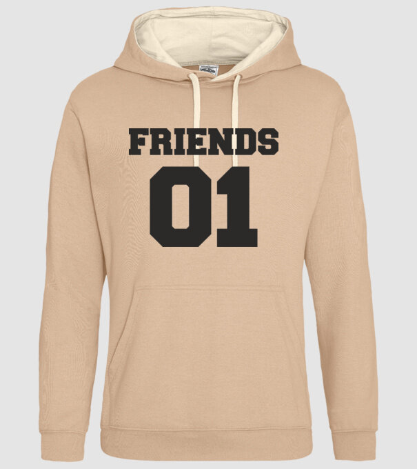 Friends 01 model nisipiu pe tricou