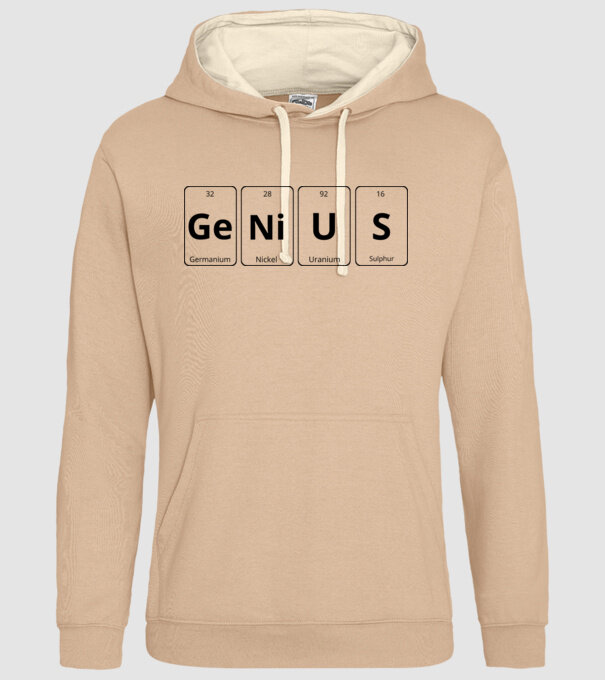 Genius periodic model nisipiu pe tricou