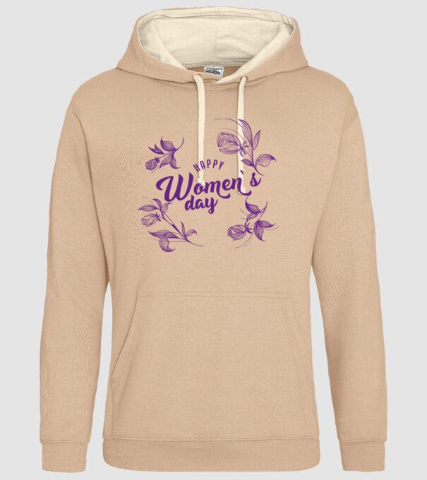 'Happy women''s day' model nisipiu pe tricou